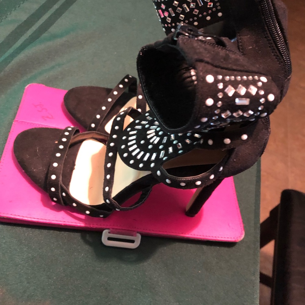 Meilikelin Rhinestone Heels - Picture 5 of 5